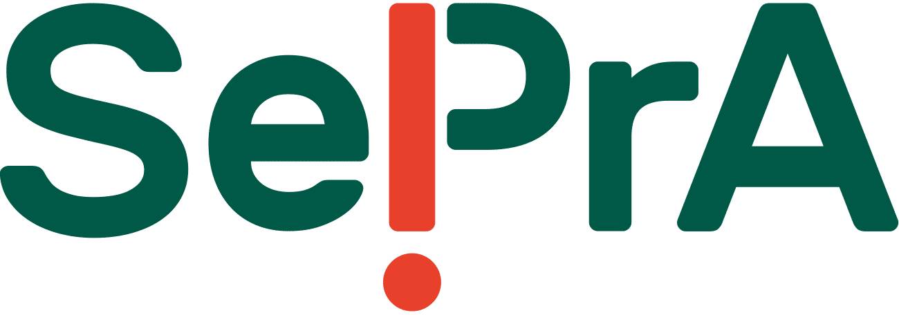 Logotipo de Sepra, Servei de Prevenció Integral, SCCL
